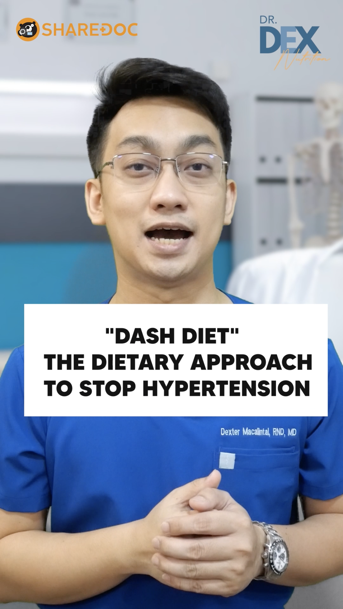 Dietary approach to stop hypertension